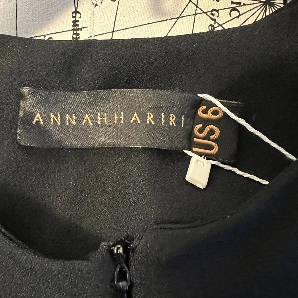 7 for $30 ANNAHHARIRI Long Sleeve Little Black Dress - Picture 4 of 9